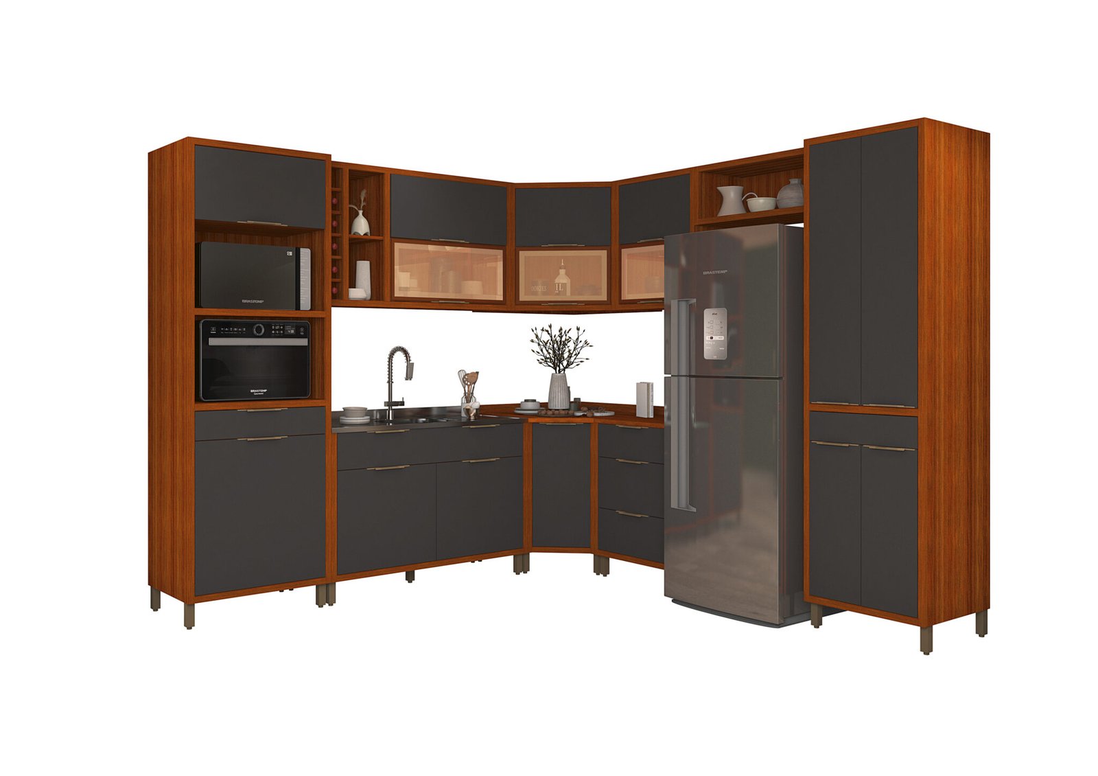 Baroneza canto ambiente cin-grafite f i