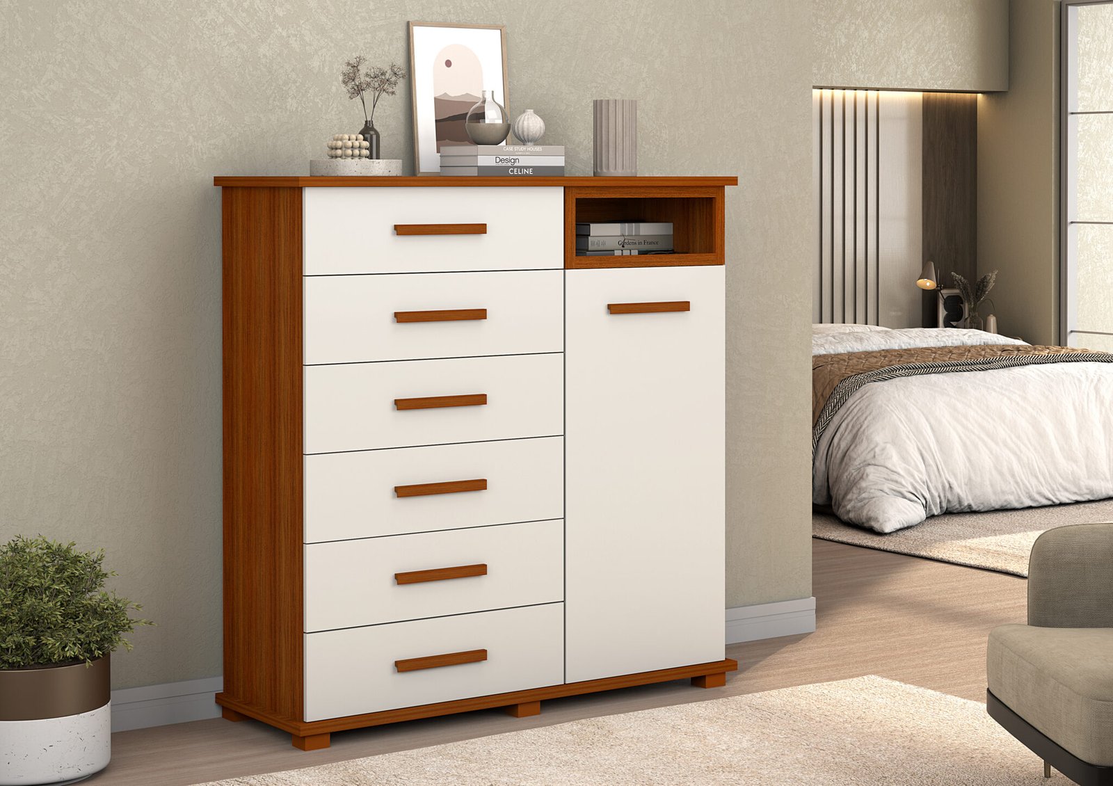 Comoda Grécia Ambiente cinamomo-off