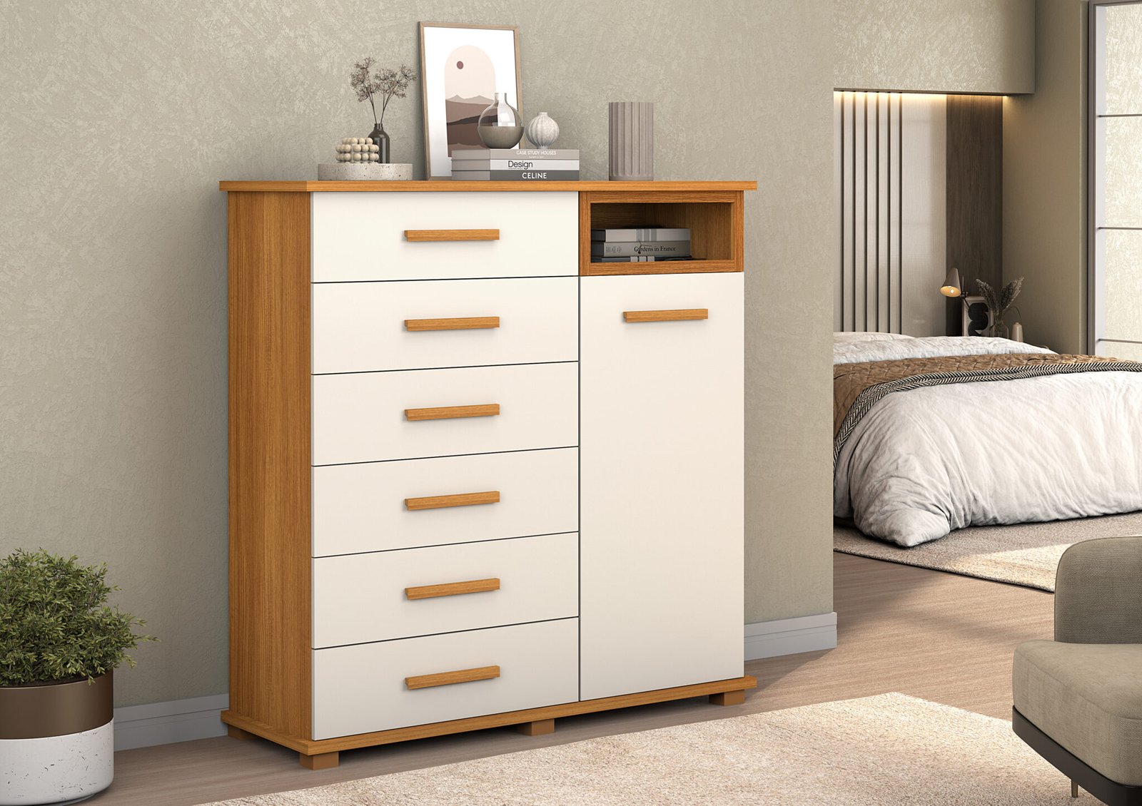 Comoda Grécia Ambiente nature-off - CATALOGO