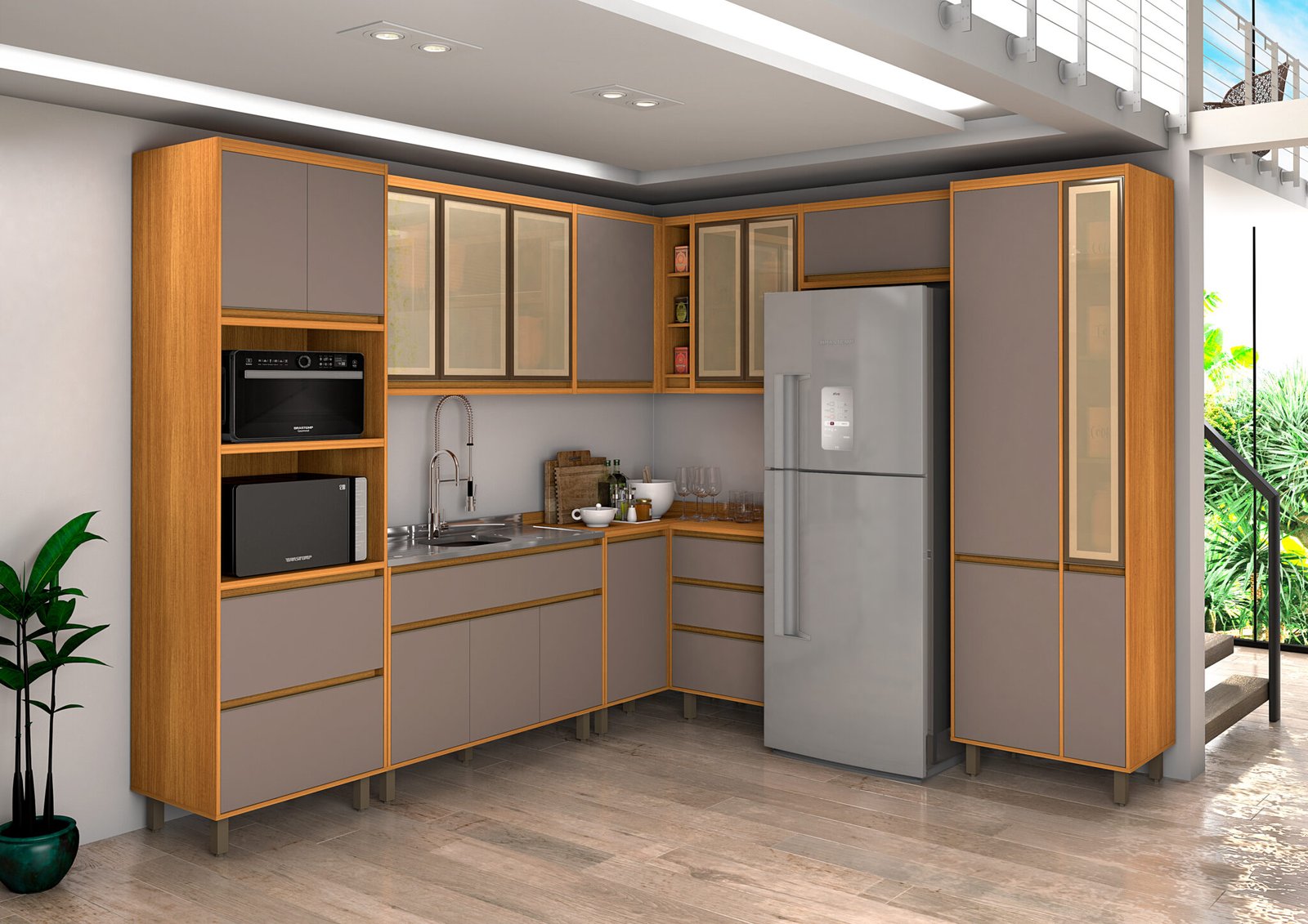 Coz Agata 10 módulos canto nature-conect reflecta