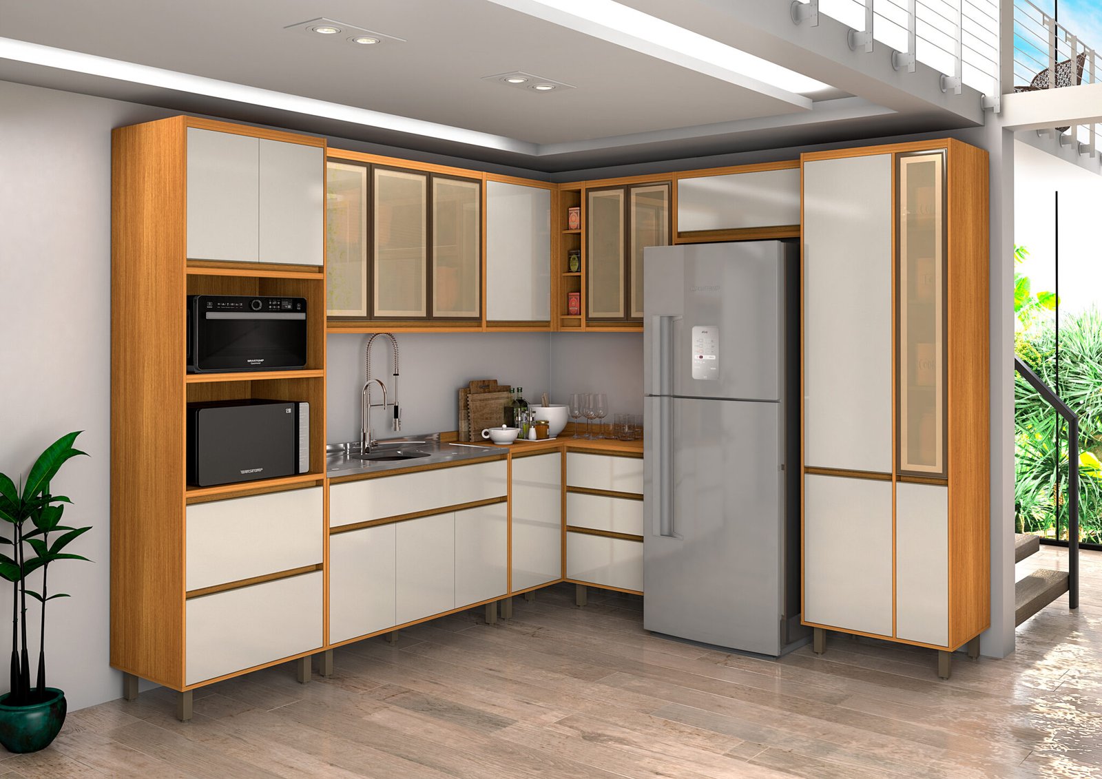 Coz Agata 10 módulos canto nature-off reflecta - CATALOGO