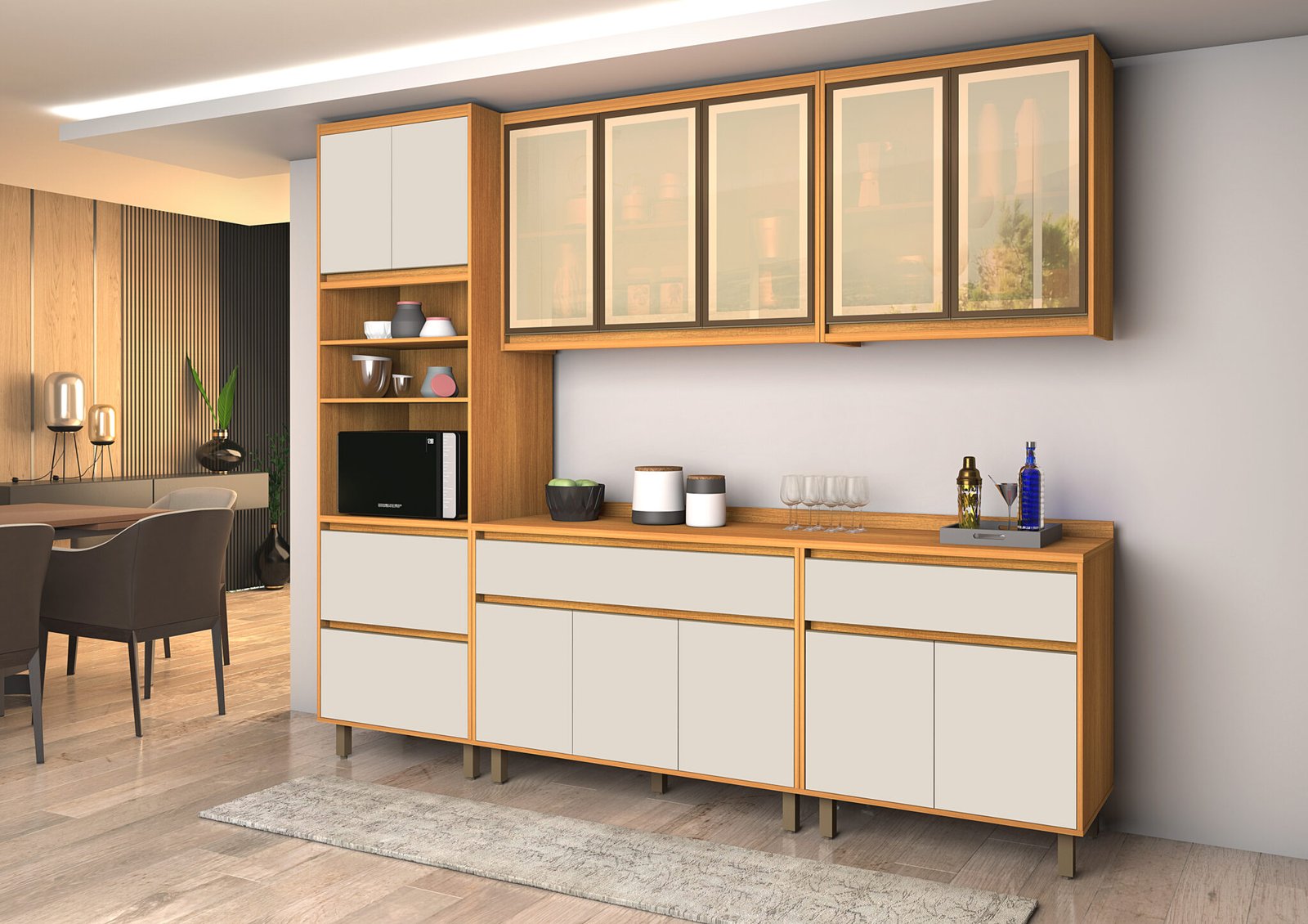 Coz Agata 5 módulos nature-off reflecta