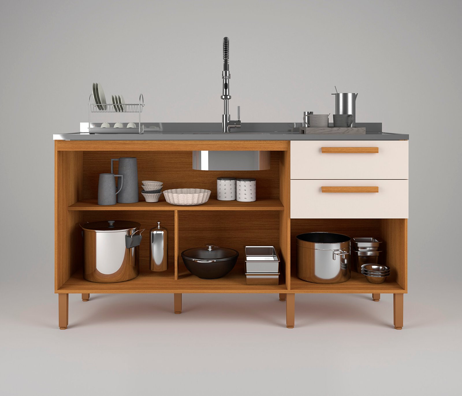 Balcão América-Eloah detalhe aberto