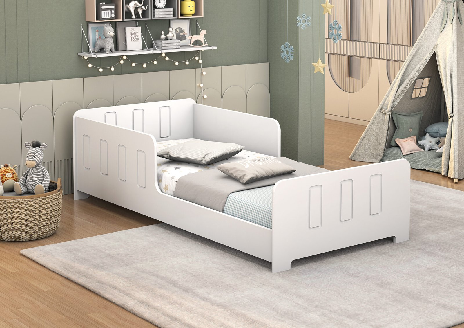 Cama Juvenil Pop branco
