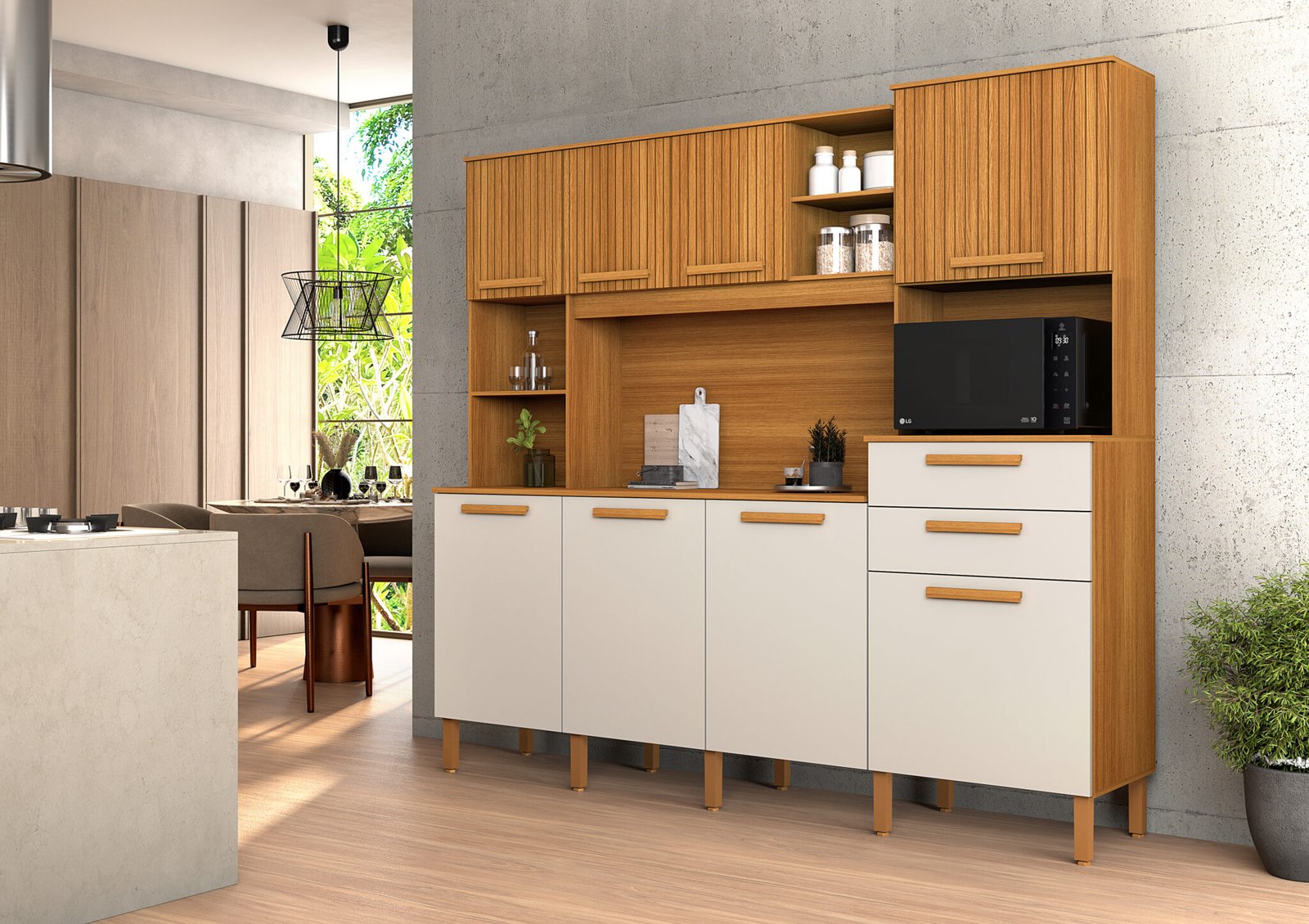 Kit Nobre Ambiente Nature-off-ripado